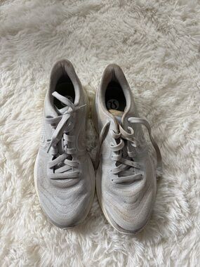 lululemon athletica white Women's Running Sneakers